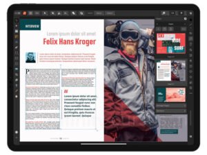 affinity publisher cursus training belgie voorbeeld
