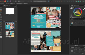 affinity publisher cursus training nederland voorbeeld